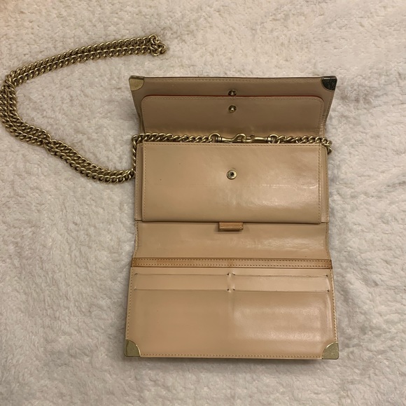 Louis Vuitton White Multicolor Porté Tresor Wallet With Chain - Picture 11 of 17